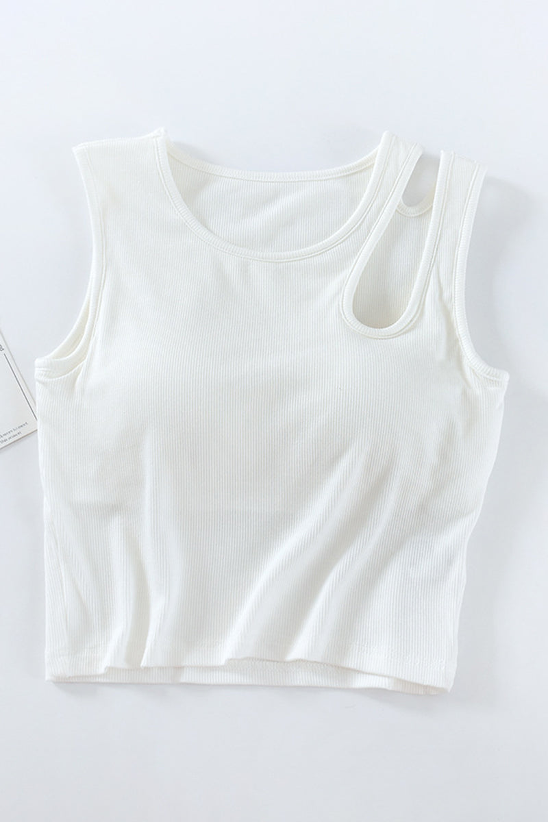 Chic Sleeveless Bodycon Tank Top