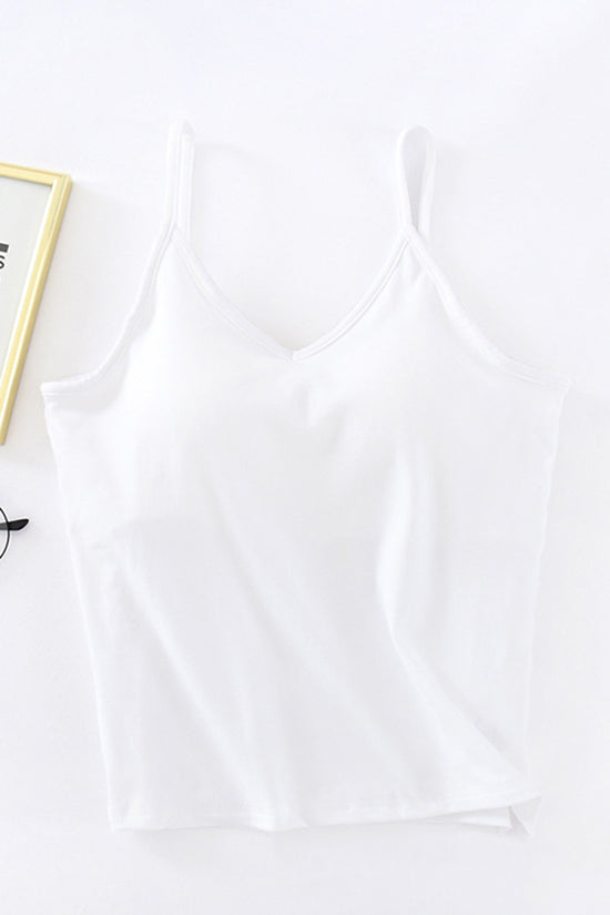Sleek Sleeveless V-Neck Camisole