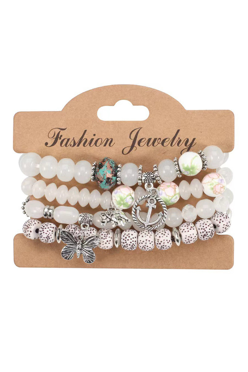 Multilayer Charm Bracelet