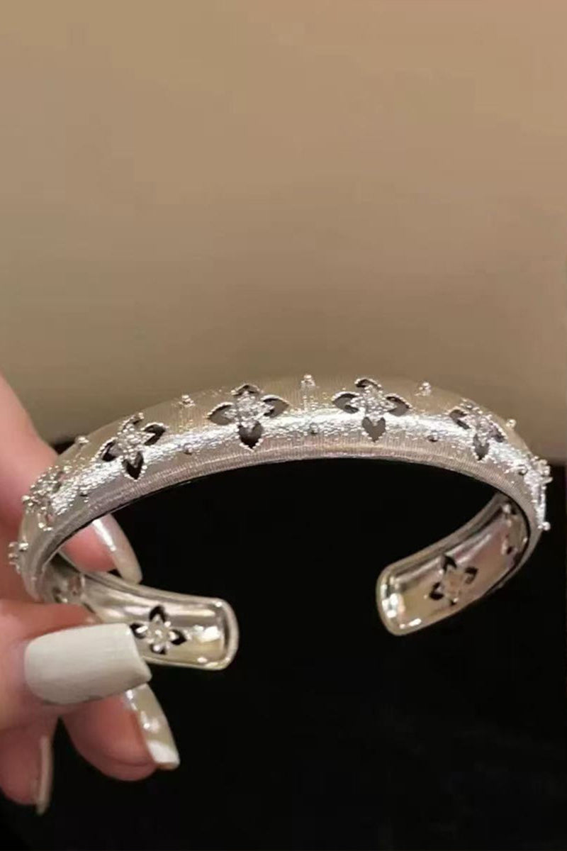 Elegant Rhinestone Studded Bracelet