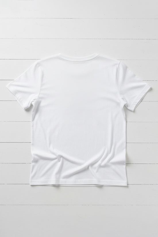 Cozy Cat Embroidered T-Shirt