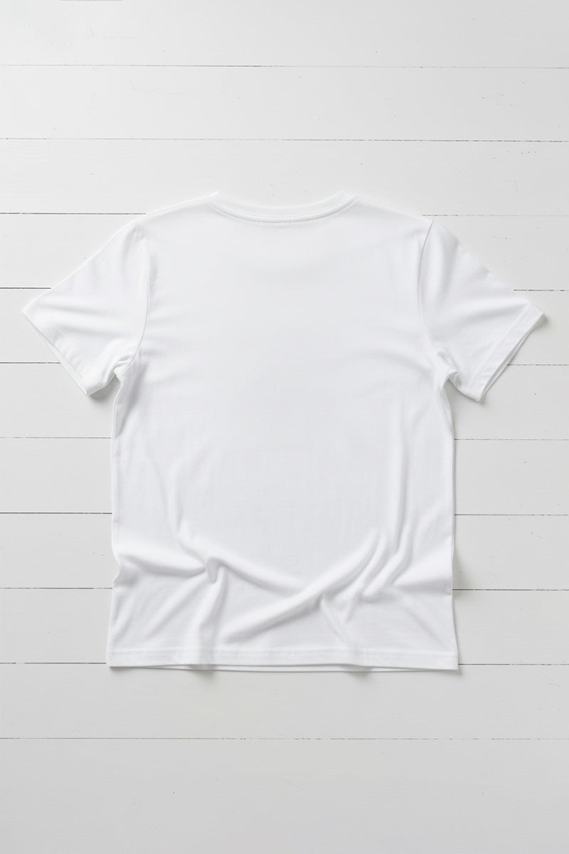 Cozy Cat Embroidered T-Shirt