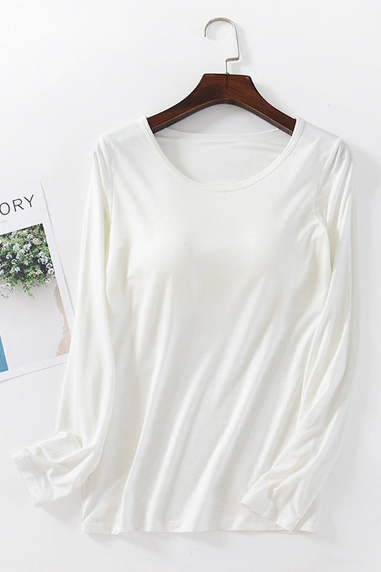 Essential Long Sleeve Crew Neck Tee