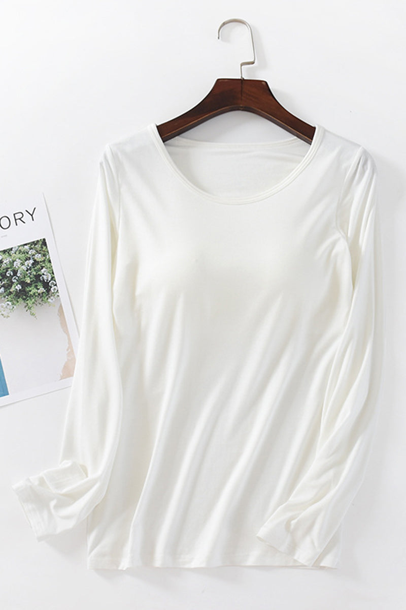 Essential Long Sleeve Crew Neck Tee