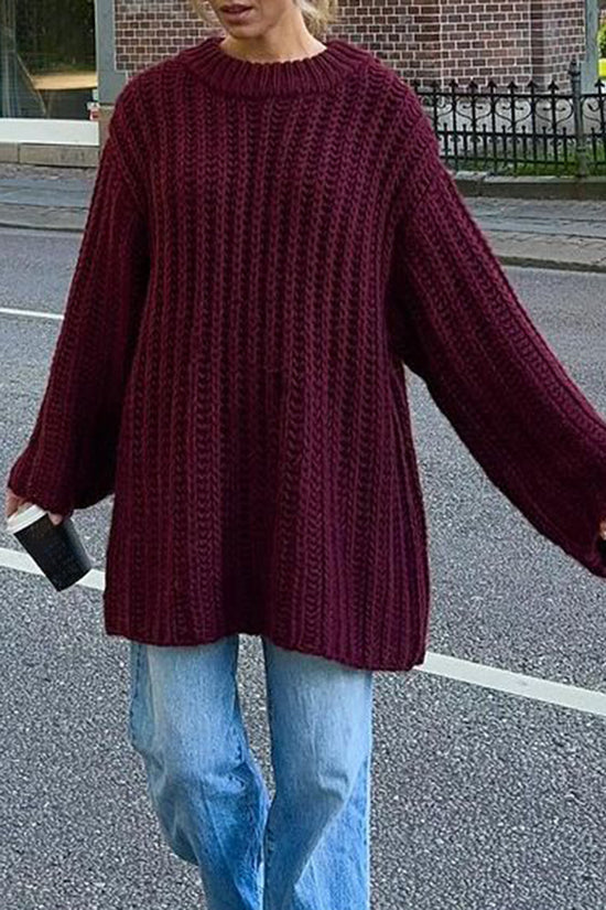 Oversized Knit Sweater