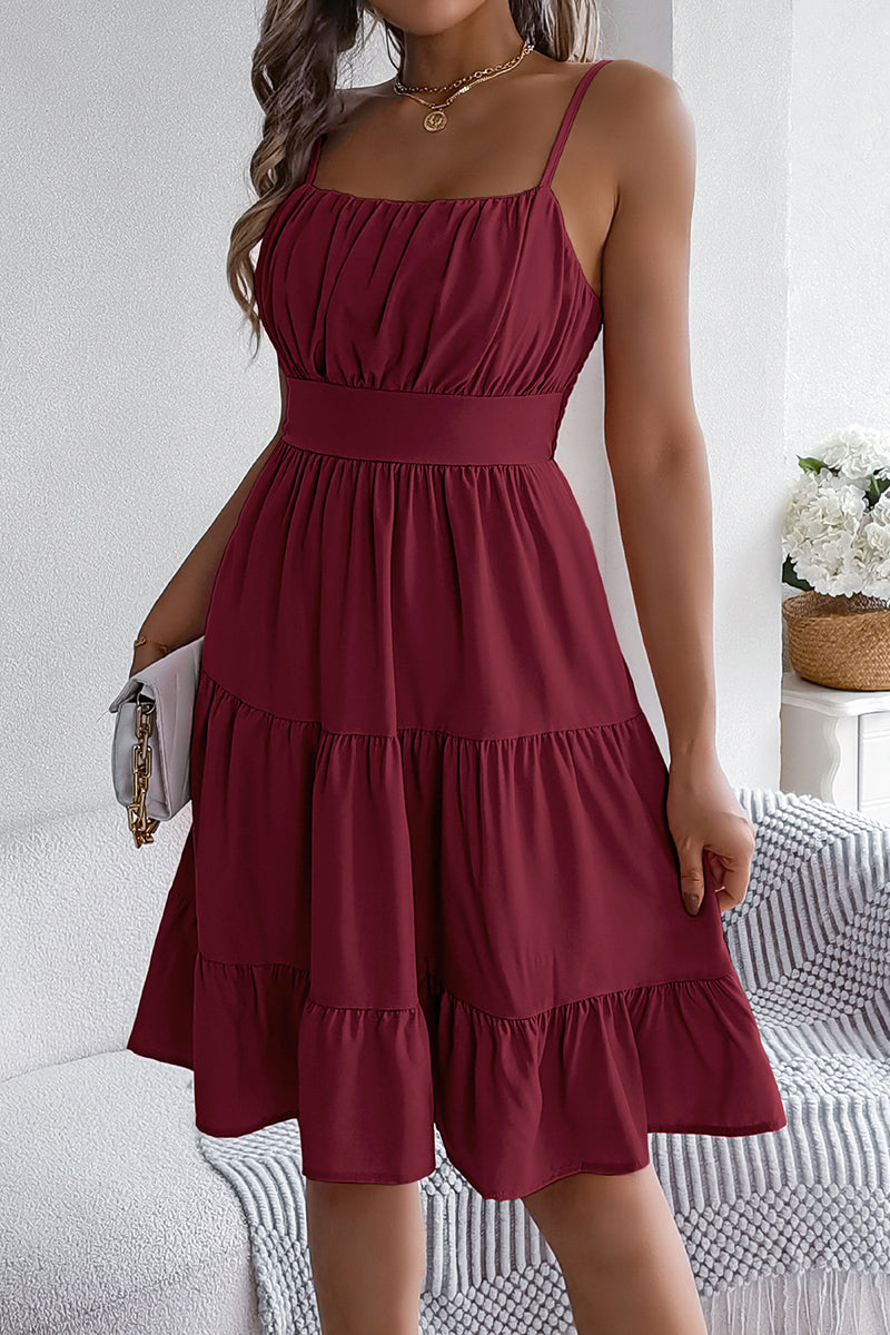 Flowy Sleeveless Midi Dress