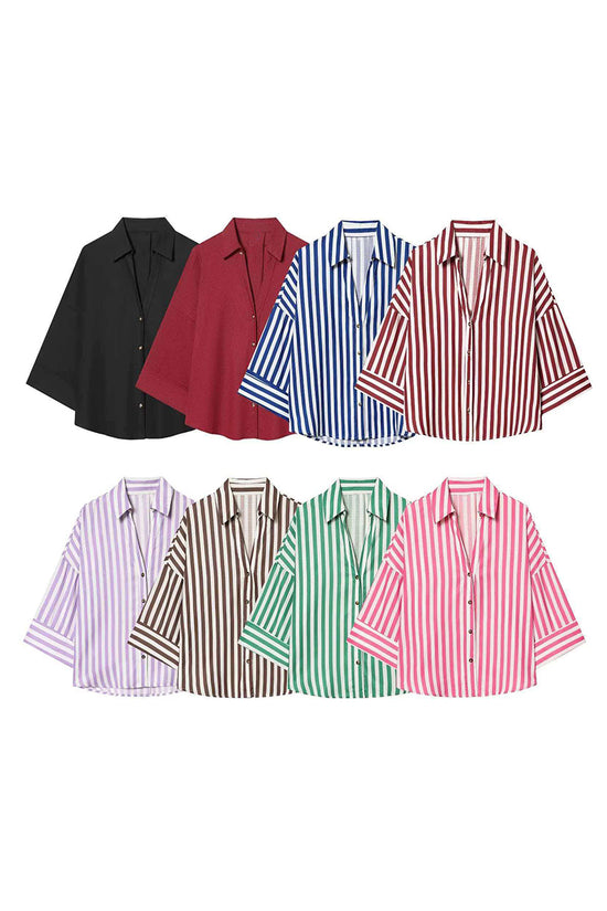 Classic Button-Up Blouse