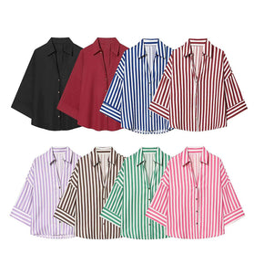 Classic Button-Up Blouse