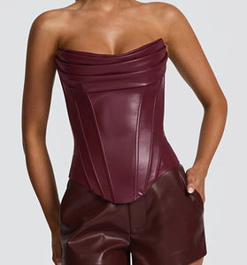 Strapless Bodycon Tank Top