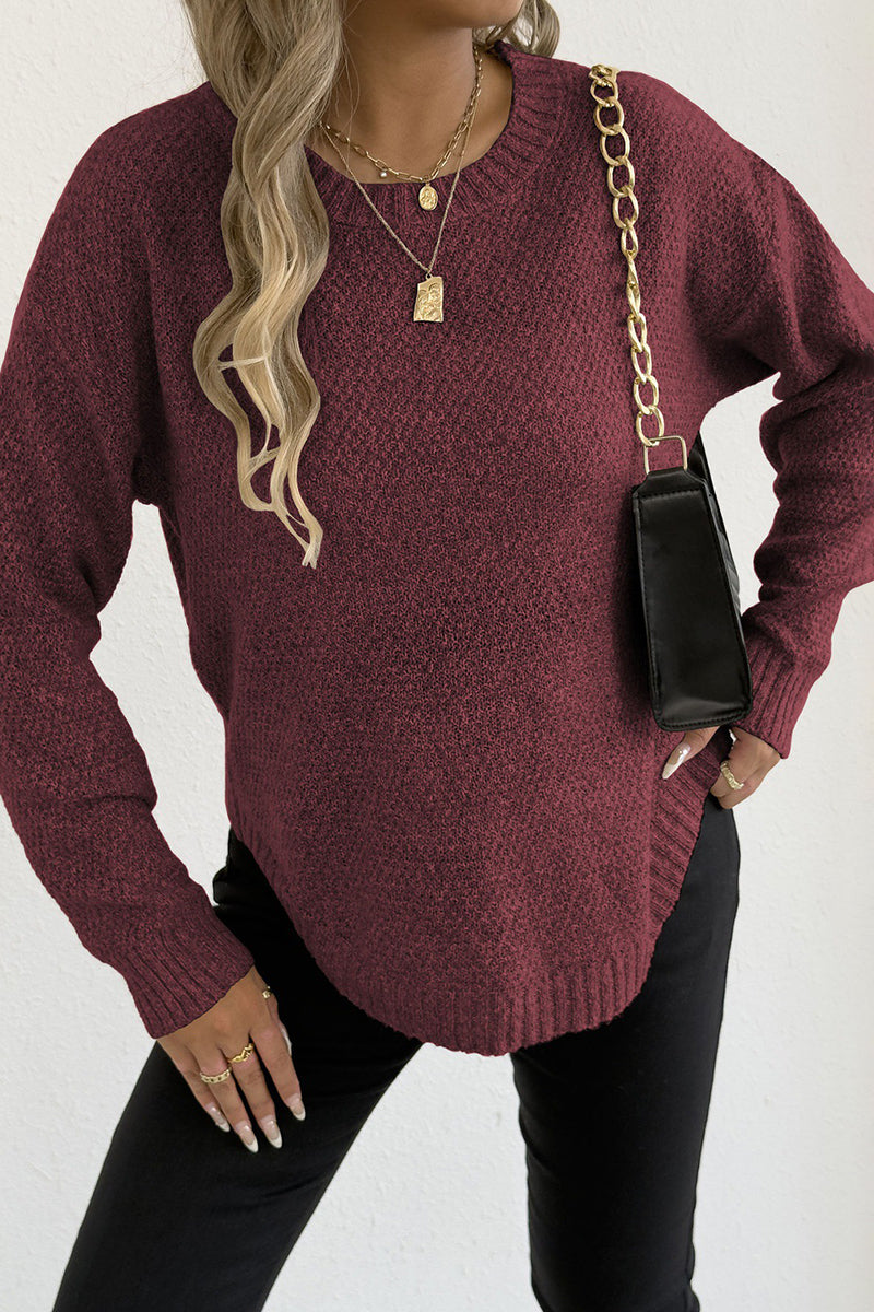 Cozy Knit Long Sleeve Sweater