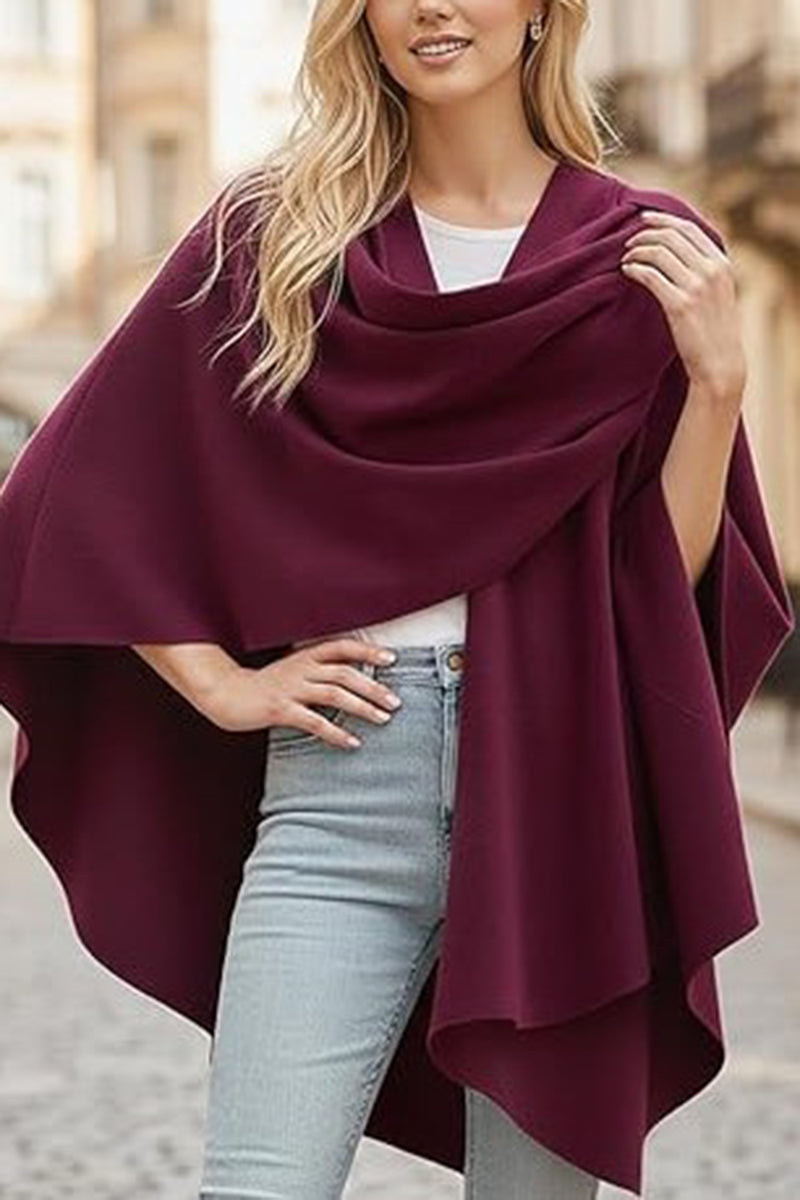 Elegant Draped Cardigan