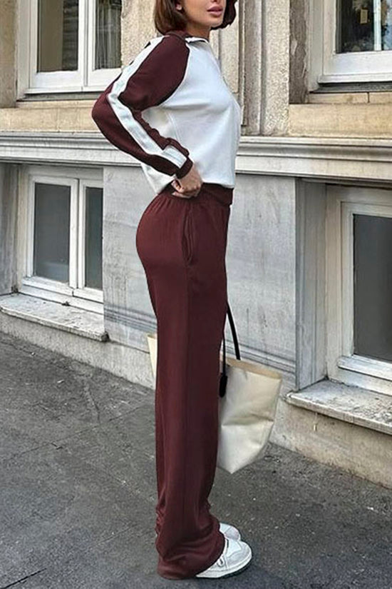 Sporty Two-Piece Workout Set