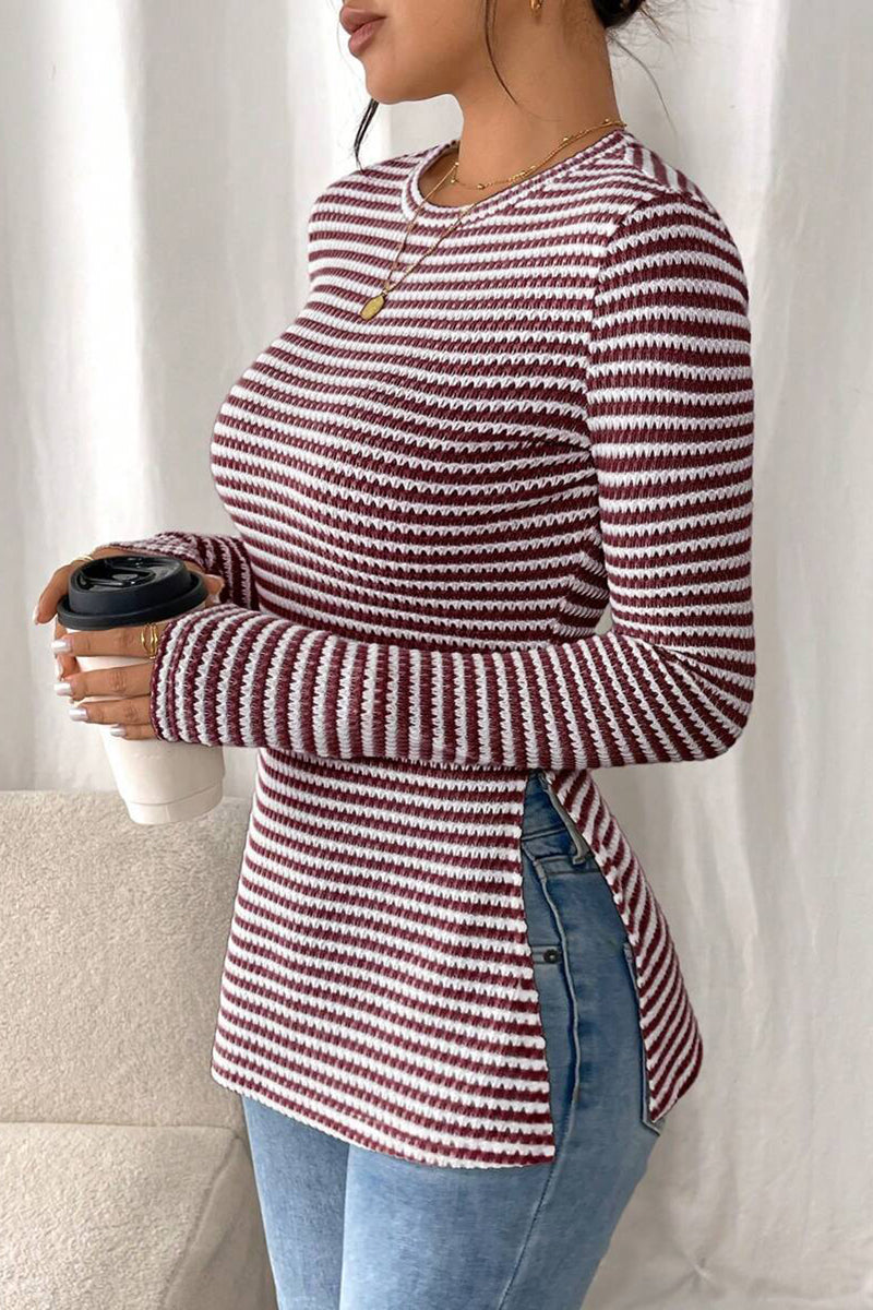 Striped Long Sleeve T-Shirt