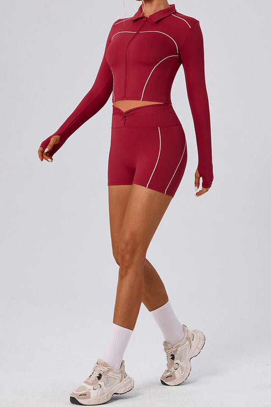 Seamless Performance Zip-Up Jacket