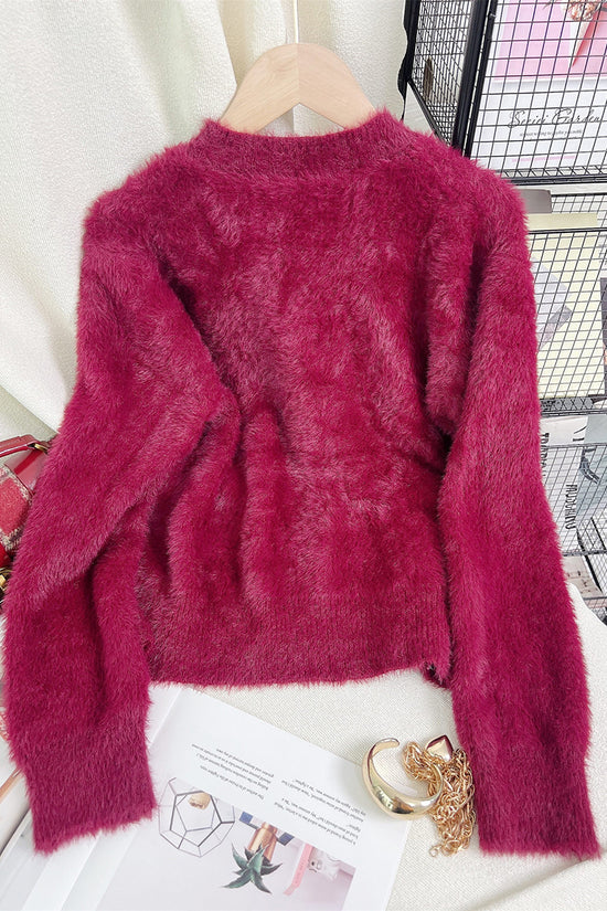 Cozy Button-Embellished Cardigan