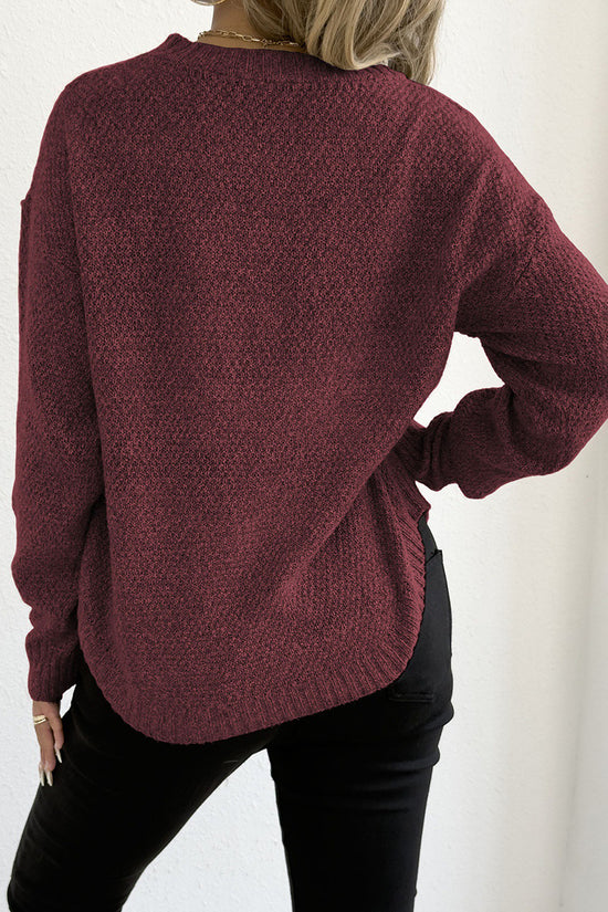 Cozy Knit Long Sleeve Sweater