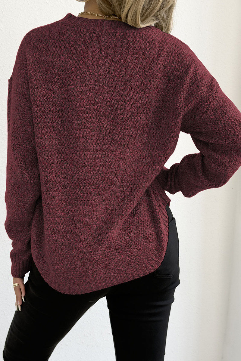 Cozy Knit Long Sleeve Sweater