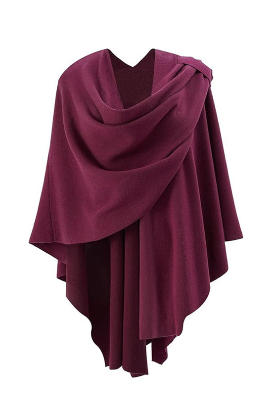 Elegant Draped Cardigan