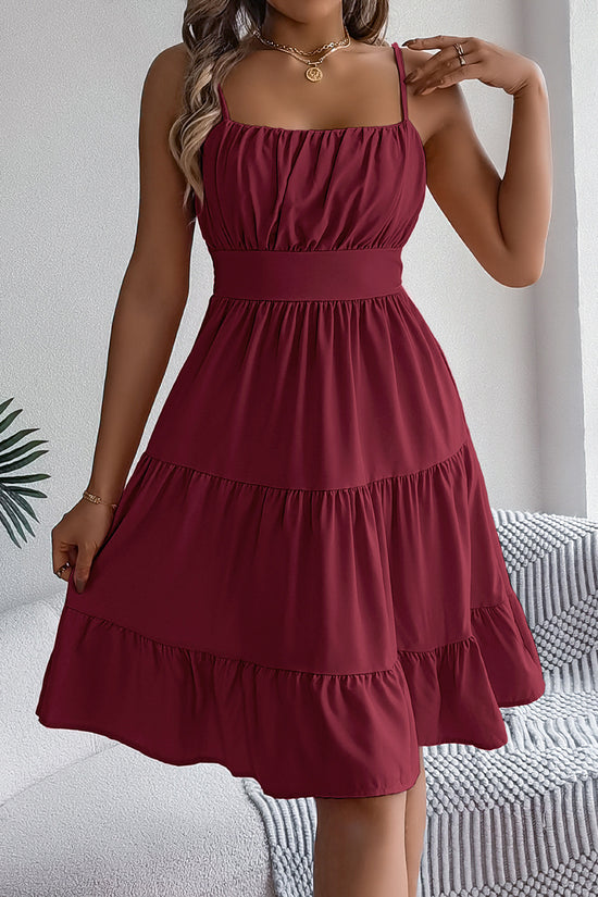 Flowy Sleeveless Midi Dress
