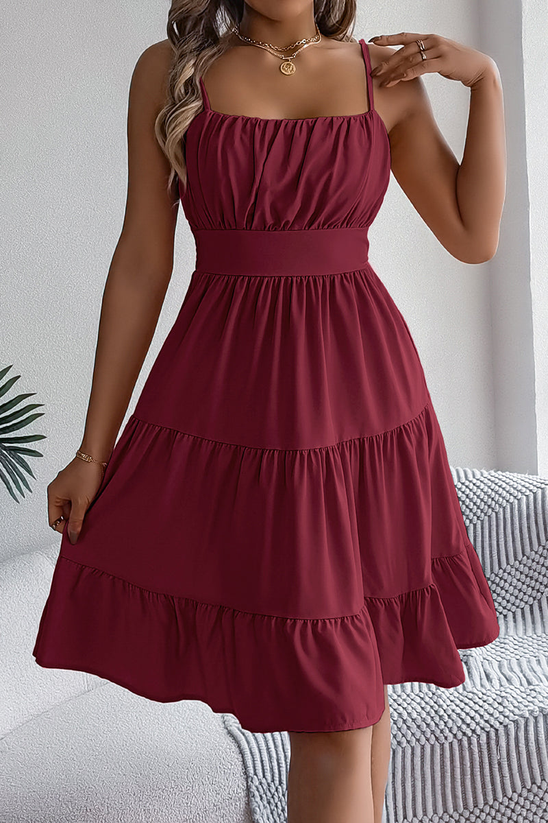 Flowy Sleeveless Midi Dress