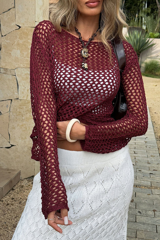 Chic Knit Cover-Up