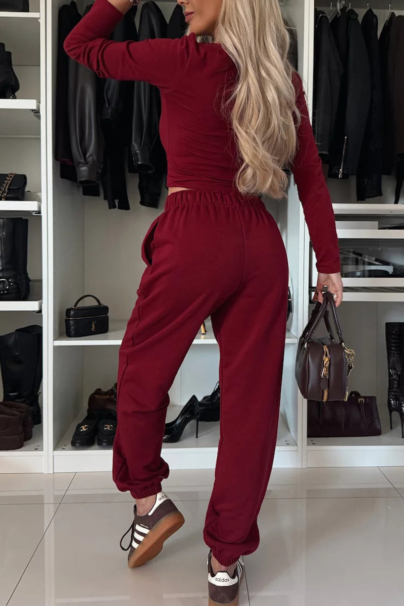 Chic Two-Piece Activewear Set