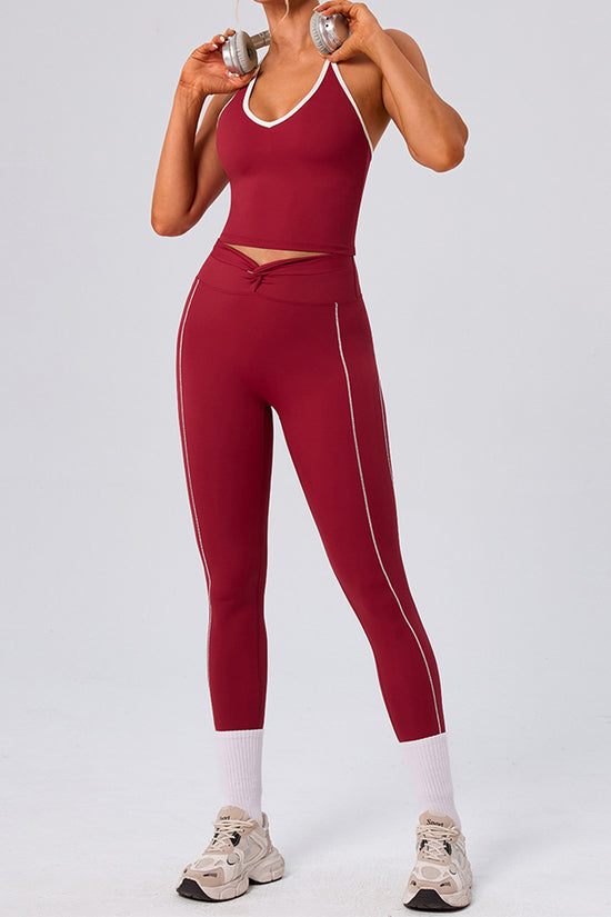 Halter Neck Sports Bra
