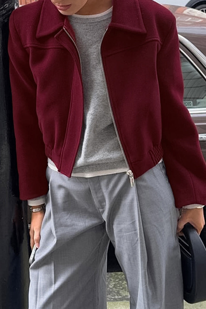 Cropped Tailored Jacket