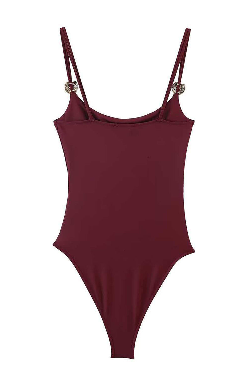 Elegant Sleeveless Bodycon Bodysuit