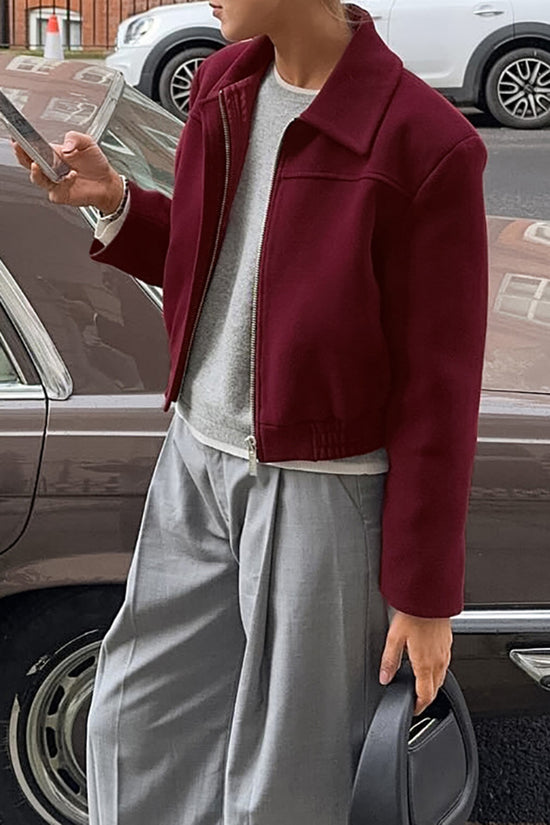 Cropped Tailored Jacket