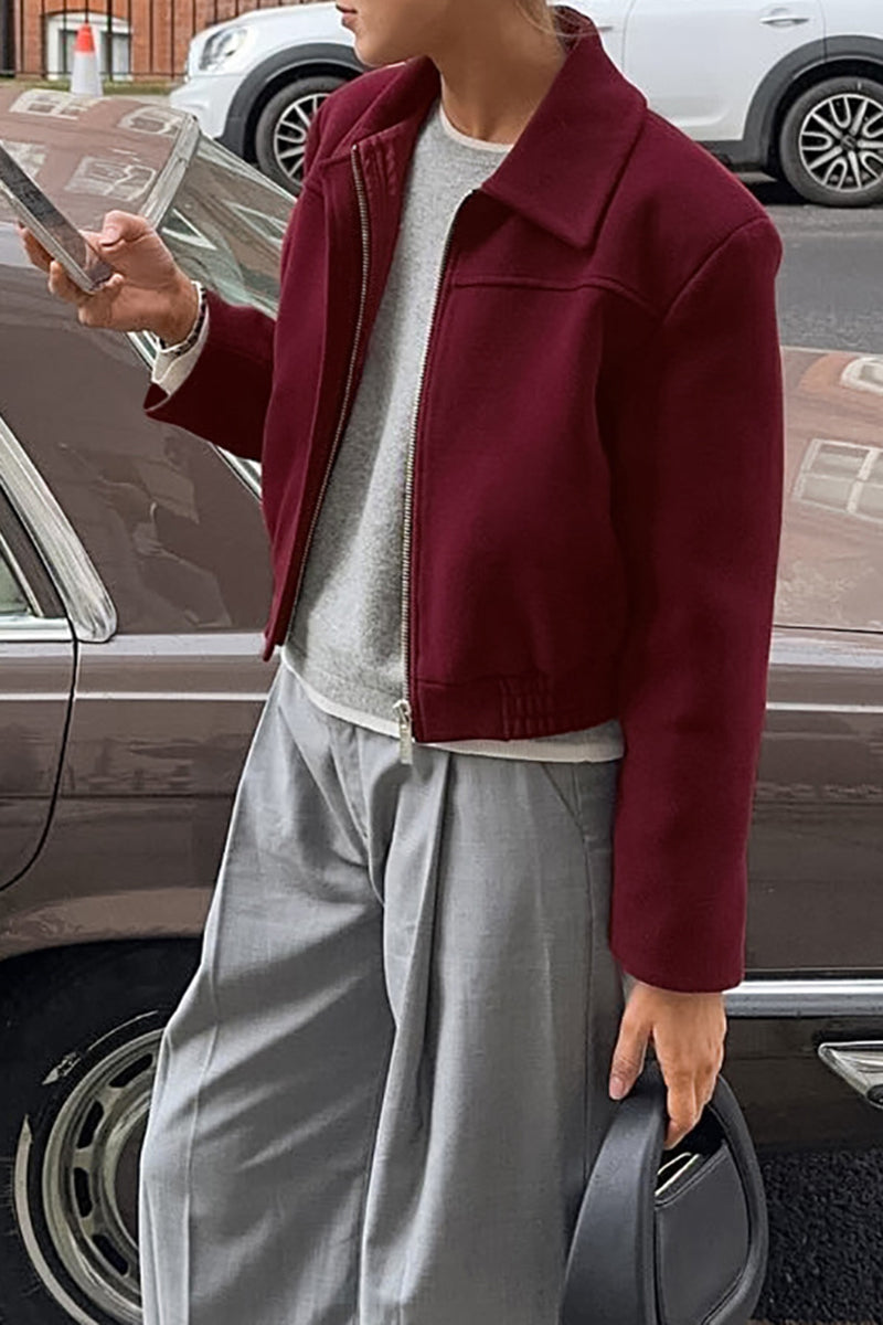 Cropped Tailored Jacket