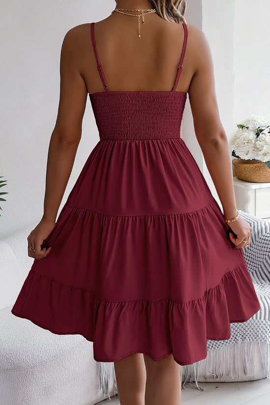 Flowy Sleeveless Midi Dress