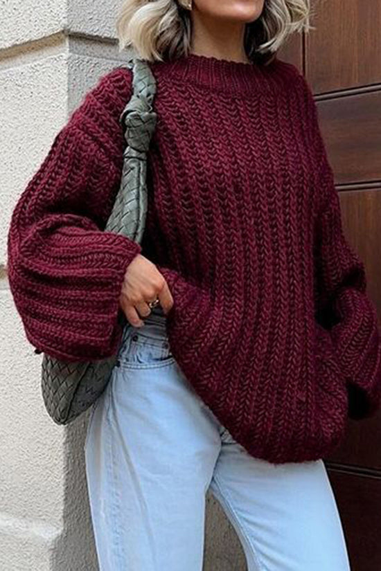 Oversized Knit Sweater