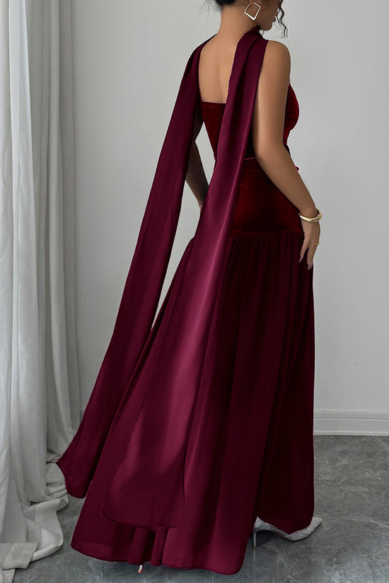 Elegant Sleeveless Maxi Dress