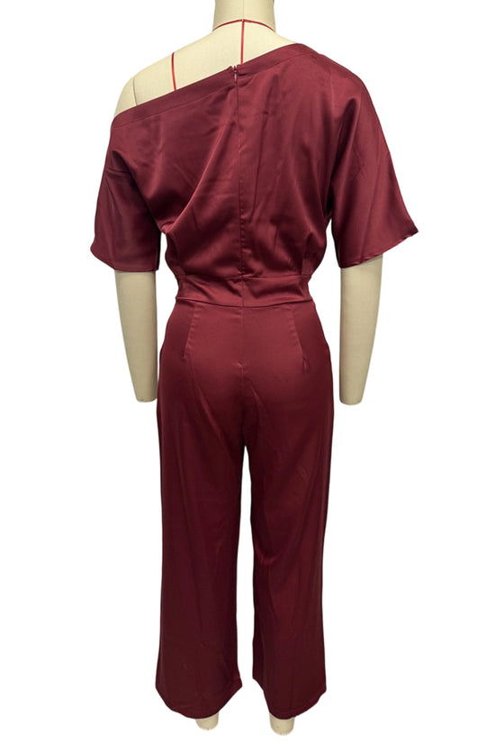 Off-Shoulder Elegant Jumpsuit