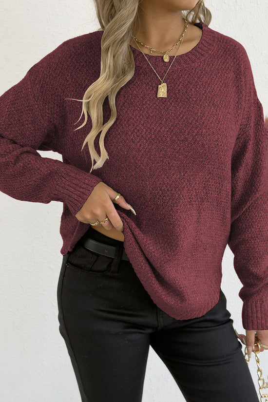 Cozy Knit Long Sleeve Sweater