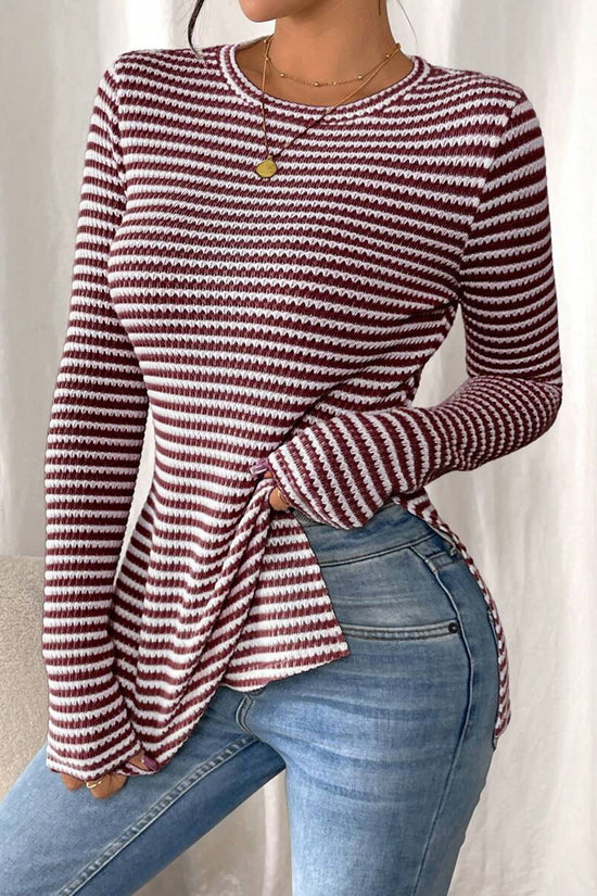 Striped Long Sleeve T-Shirt