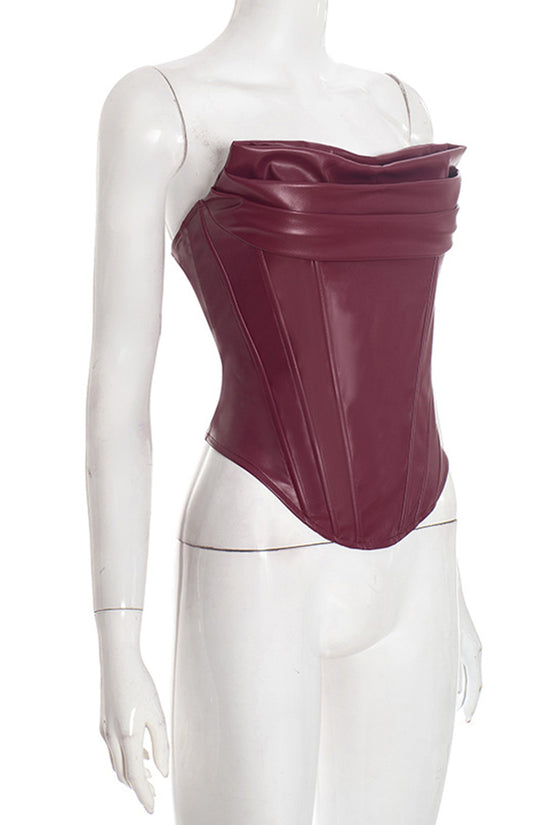 Strapless Bodycon Tank Top