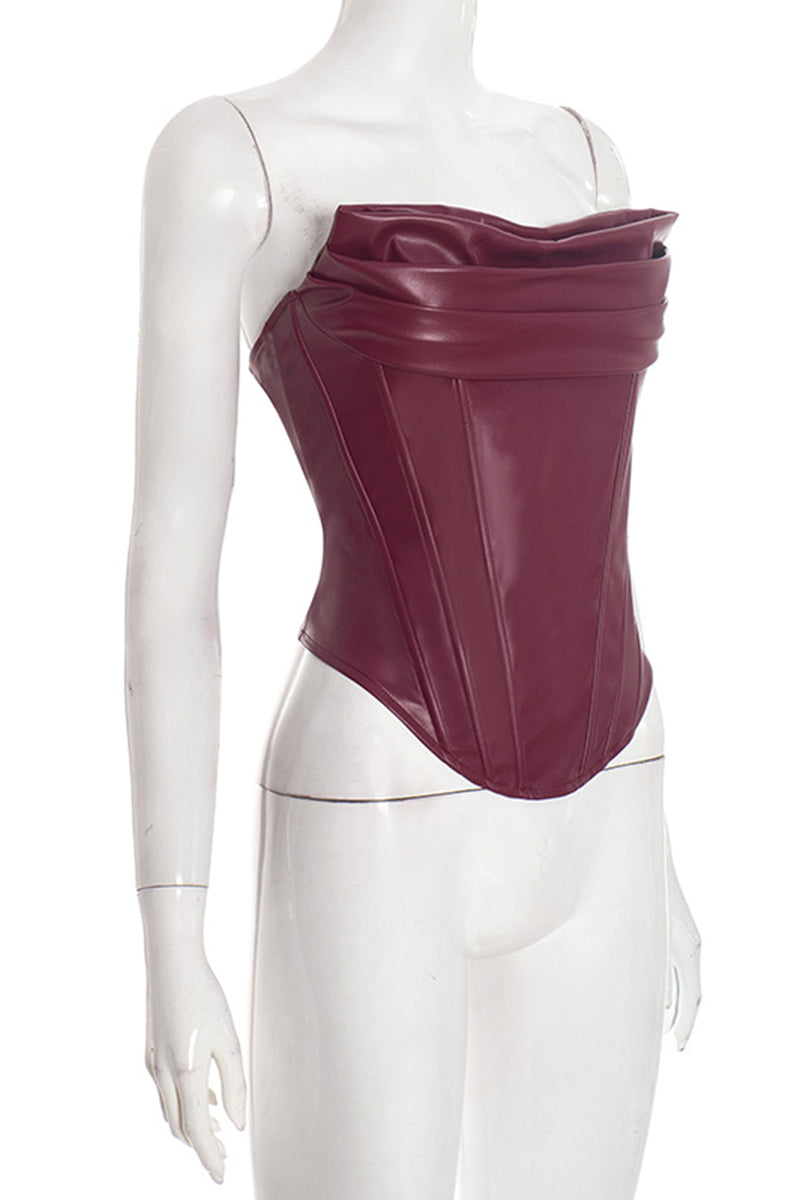 Strapless Bodycon Tank Top