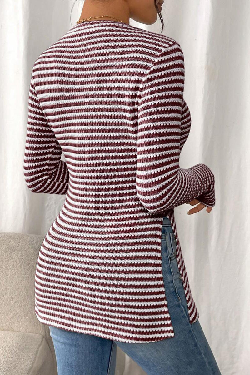 Striped Long Sleeve T-Shirt