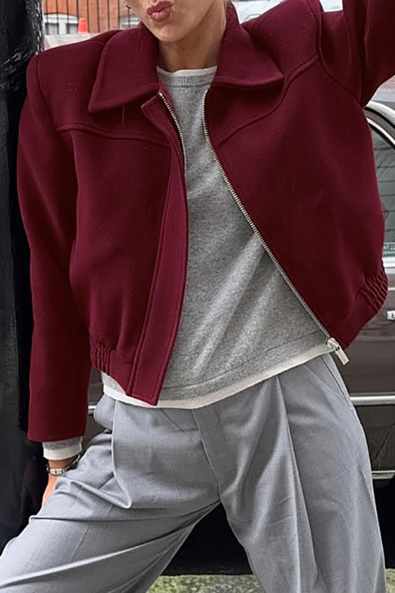 Cropped Tailored Jacket