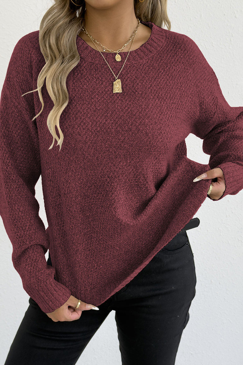 Cozy Knit Long Sleeve Sweater