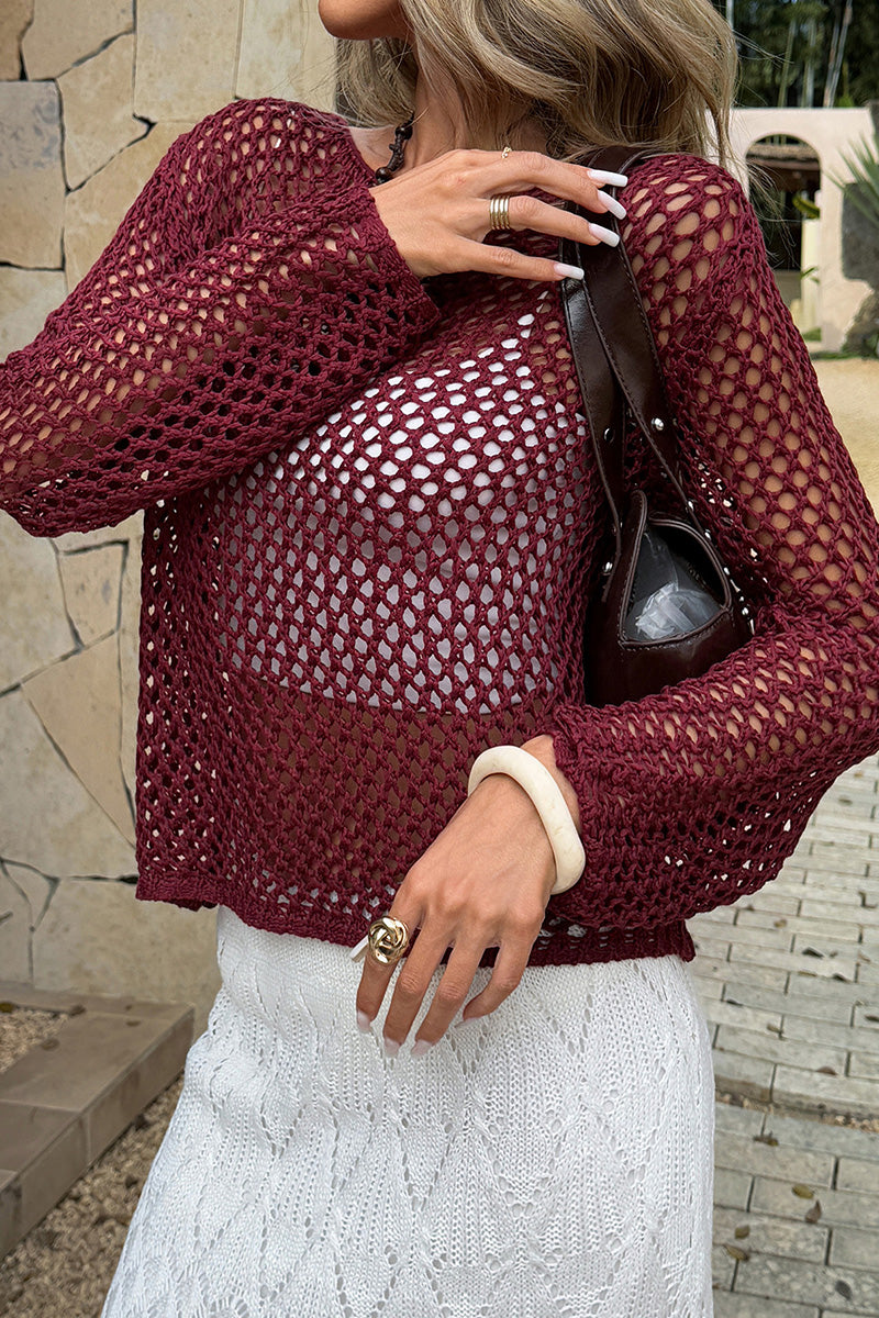 Chic Knit Cover-Up