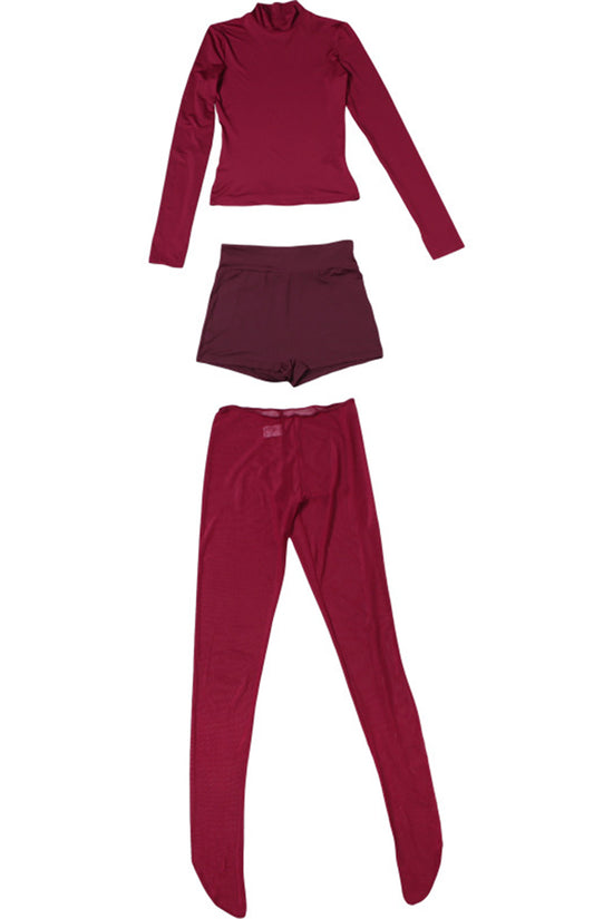 Elegant Three Piece Ensemble Set