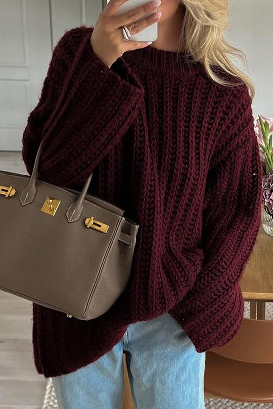 Oversized Knit Sweater