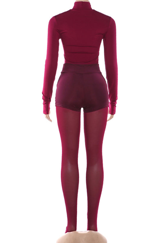 Elegant Three Piece Ensemble Set