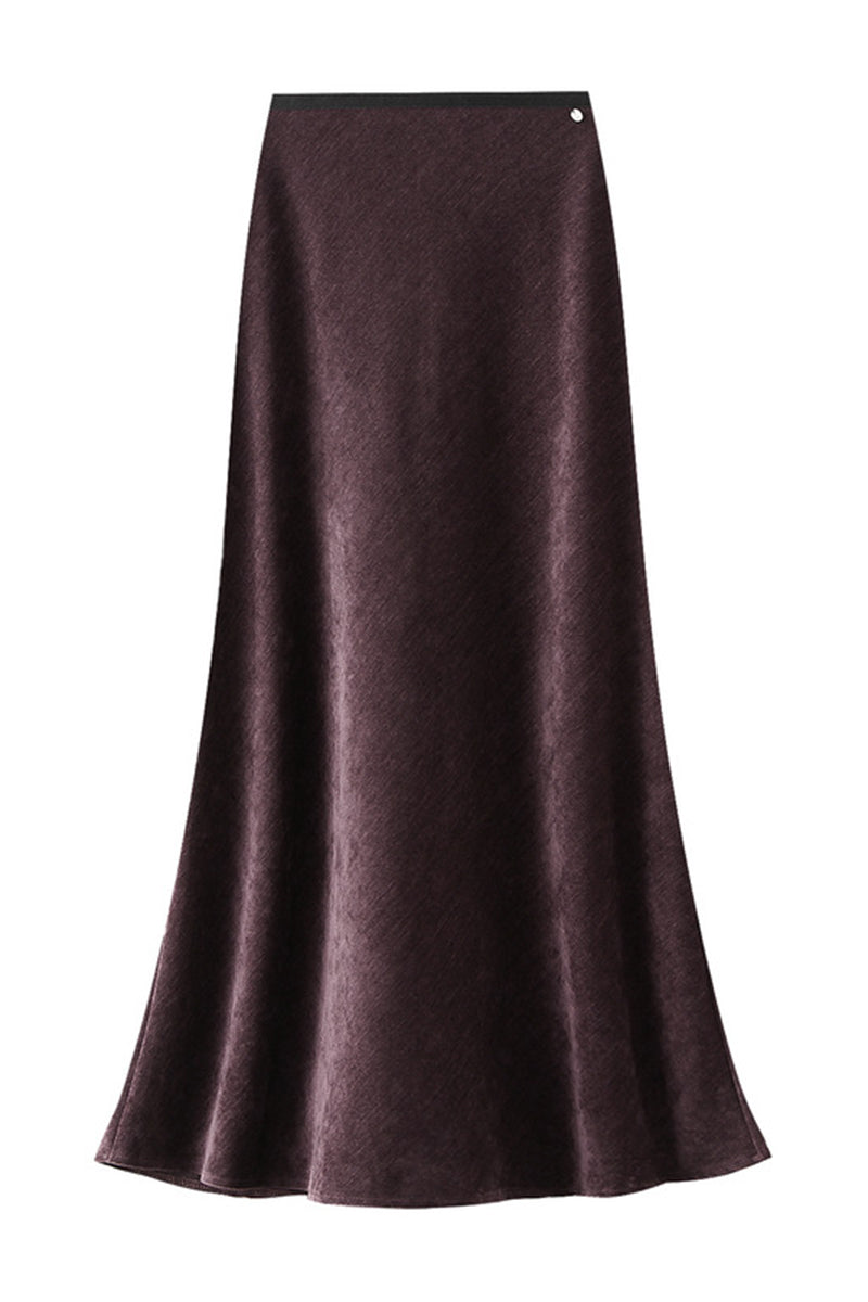 Elegant Midi Skirt with Subtle Flair