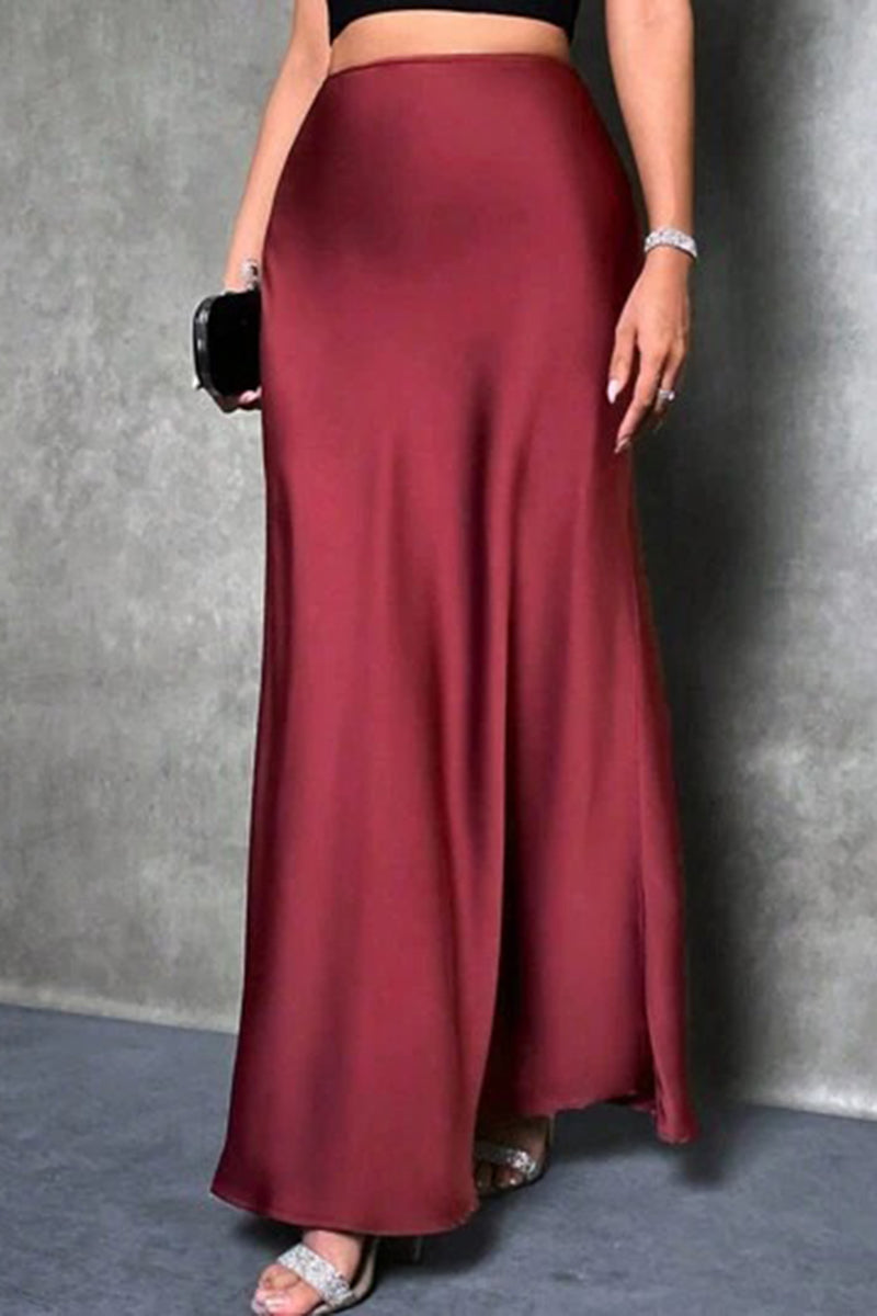 Elegant High-Waist Skirt