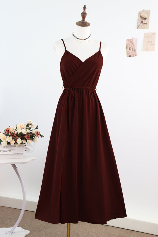 Elegant Sleeveless Wrap Maxi Dress