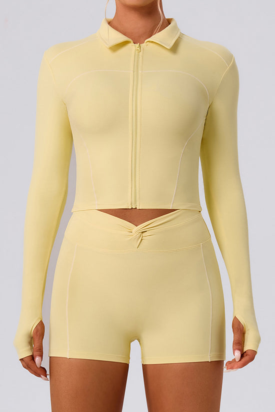 Seamless Performance Zip-Up Jacket